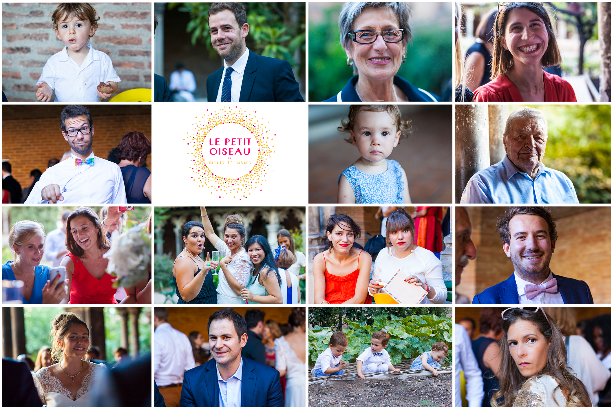 Vin d’honneur – portraits en couleur
